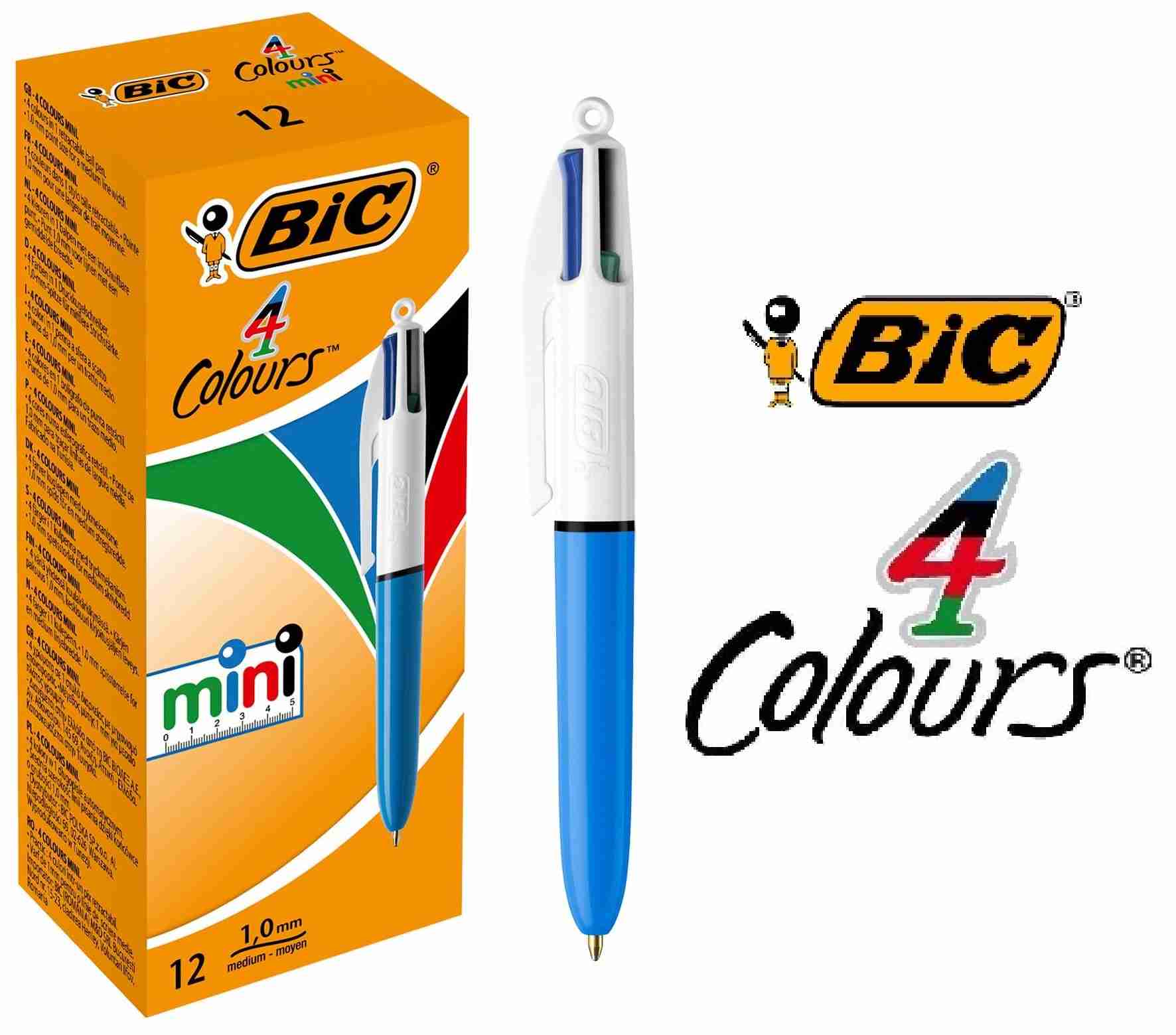 Bolígrafo Bic <br>4 colores Mini